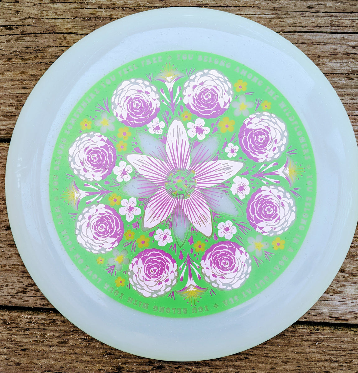 新品未開封 NOFX ボストン限定 Coaster Frisbee LP WILDFLOWERS POSTER ART FRISBEE 175gm glow / tom petty | Funn