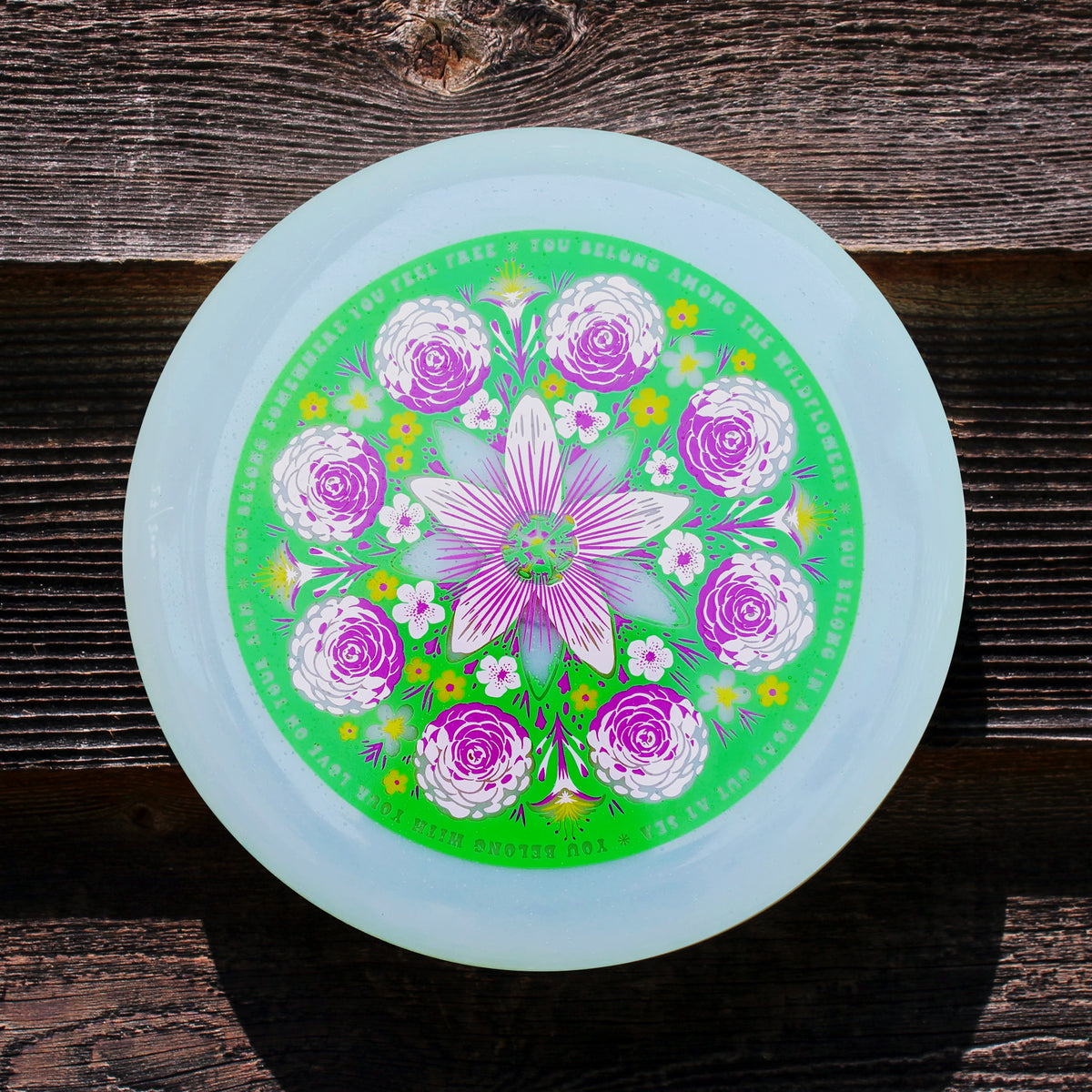 WILDFLOWERS POSTER ART FRISBEE 175gm glow / tom petty | Funn