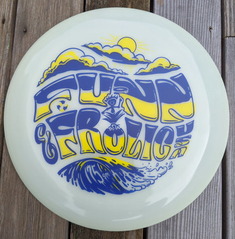 FUNN & FROLIC 175gm glow / ultimate frisbee