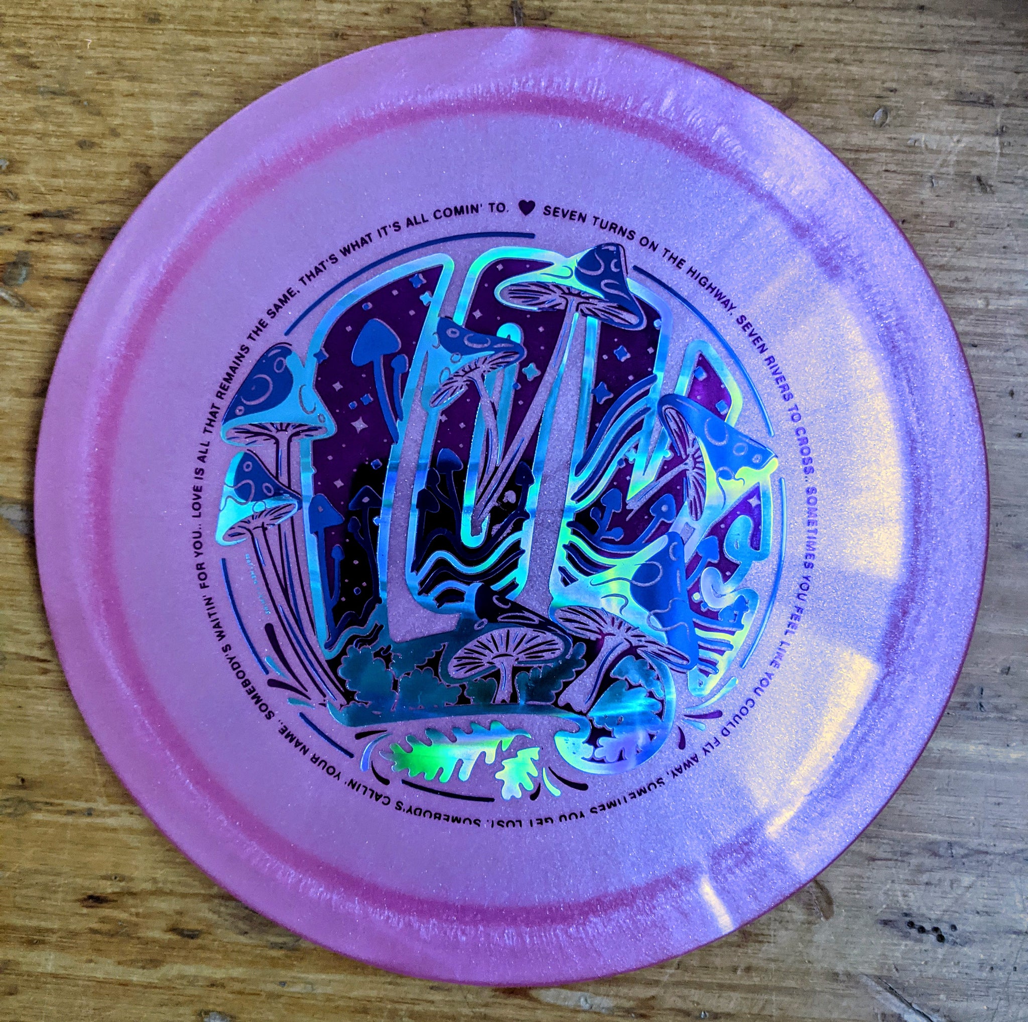 Funn & Frolic x Gateway SEVEN TURNS 176gm Assasin Disc Golf Driver / Allman Brothers