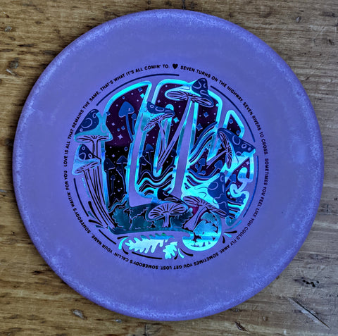 Funn & Frolic x Gateway SEVEN TURNS 174gm Wizard SS Disc Golf Putter / Allman Brothers