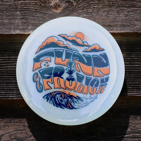 FUNN & FROLIC 175gm glow / ultimate frisbee