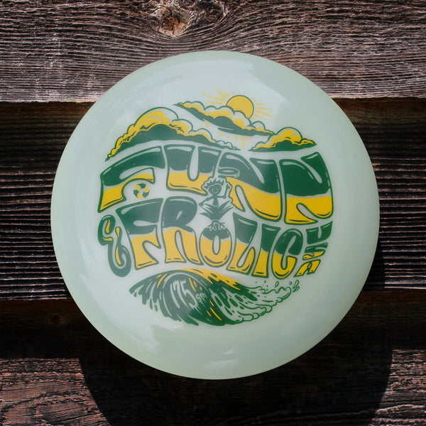 FUNN & FROLIC 175gm glow / ultimate frisbee