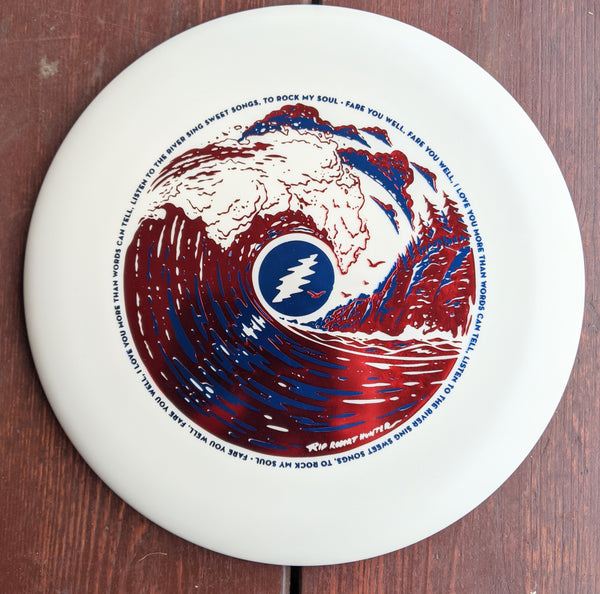 Funn & Frolic x Gateway BROKEDOWN Retro Wizard 175gm Disc Golf Putter / grateful dead