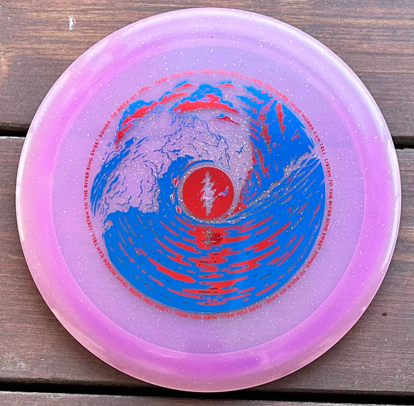 Funn & Frolic x Gateway BROKEDOWN Spear - Diamond Metal Flake 172gm Disc Golf Driver / grateful dead