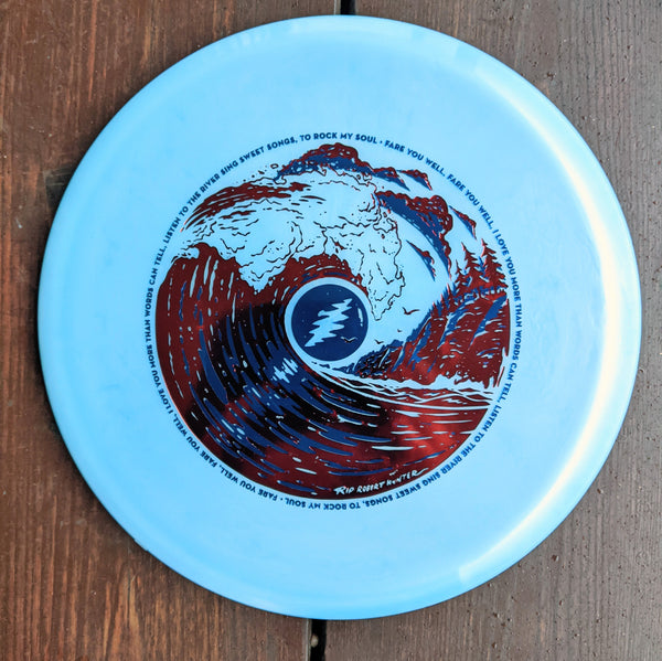 Funn & Frolic x Gateway BROKEDOWN Mystic Diamond Disc Golf Mid-range 179gm / grateful dead