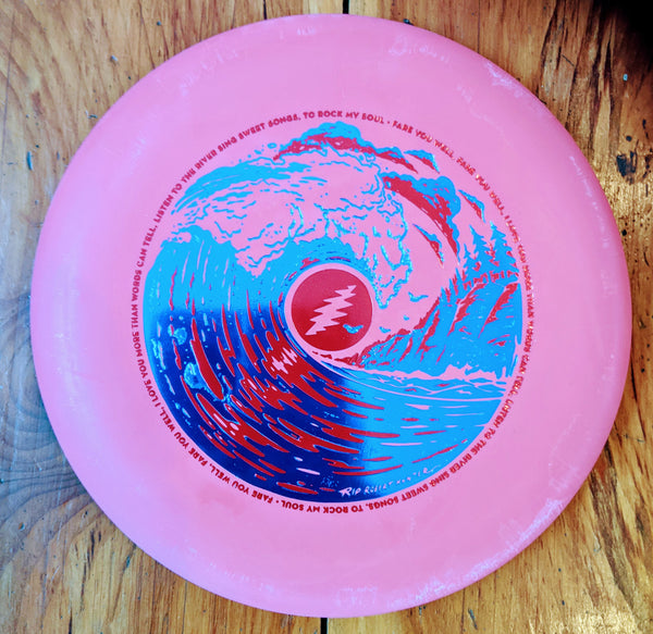 Funn & Frolic x Gateway BROKEDOWN Wizard SS Superglow 173gm Disc Golf Putter / grateful dead