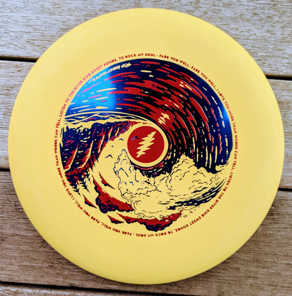 Funn & Frolic x Gateway BROKEDOWN Wizard SS Superglow 173gm Disc Golf Putter / grateful dead