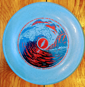 Funn & Frolic x Gateway BROKEDOWN 9" / 183gm throw & catch warm up golf disc / grateful dead
