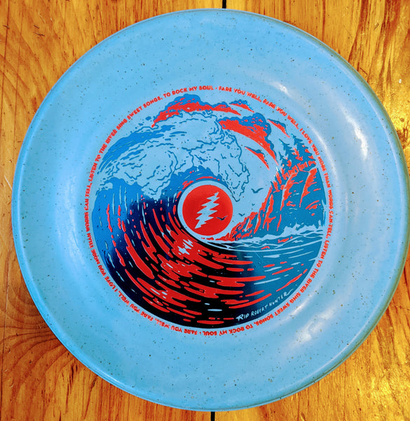 Funn & Frolic x Gateway BROKEDOWN 9" / 183gm throw & catch warm up golf disc / grateful dead