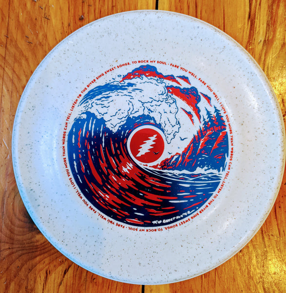 Funn & Frolic x Gateway BROKEDOWN 9" / 183gm throw & catch warm up golf disc / grateful dead