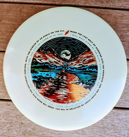 Funn & Frolic x Gateway MUDDY RIVER Arsenal 176gm Disc Golf Midrange / grateful dead