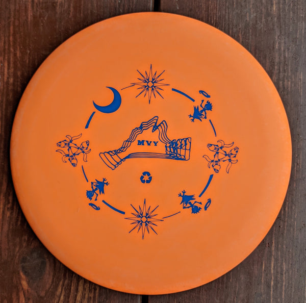 Funn & Frolic x Gateway MARTHA'S VINEYARD 175gm Warlock Suregrip Disc Golf Putter