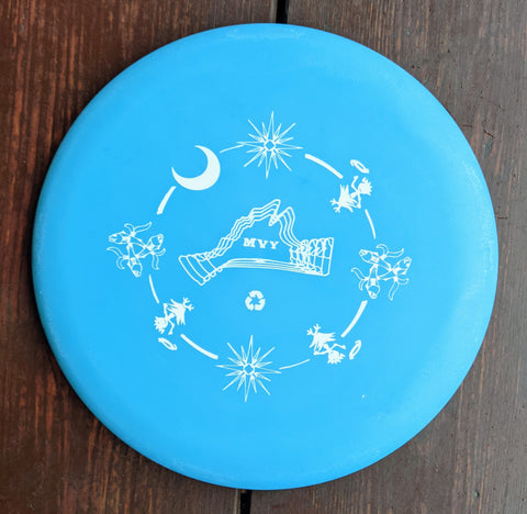 Funn & Frolic x Gateway MARTHA'S VINEYARD 175gm Warlock Suregrip Disc Golf Putter