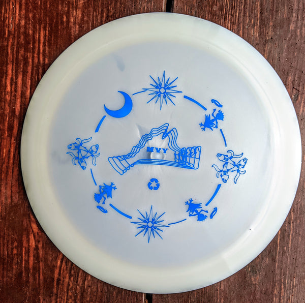 Funn & Frolic x Gateway MARTHA'S VINEYARD 175gm Aura - Diamond 175gm Disc Golf Driver