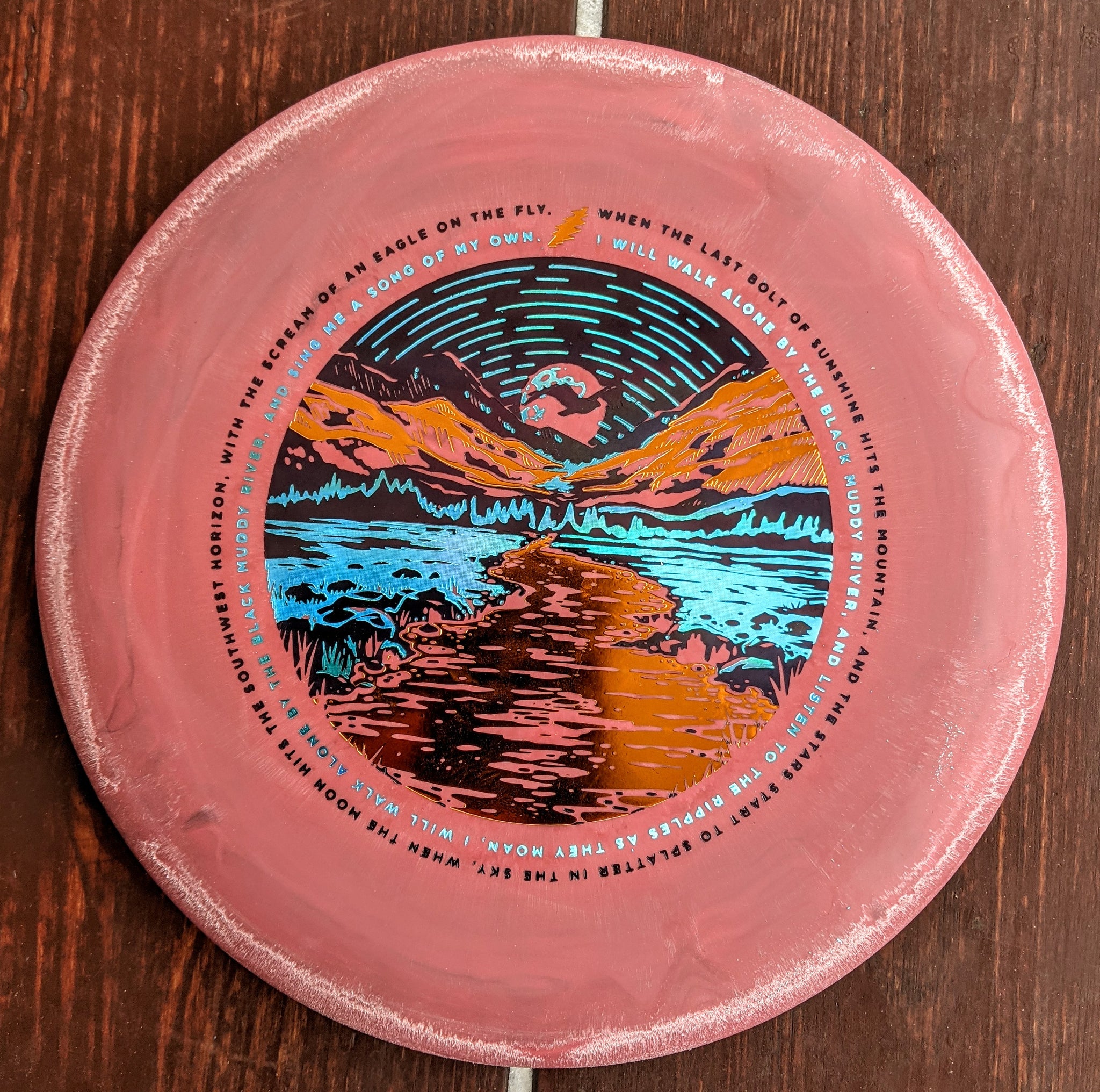 Funn & Frolic x Gateway MUDDY RIVER Lunar Wizard 172gm Disc Golf