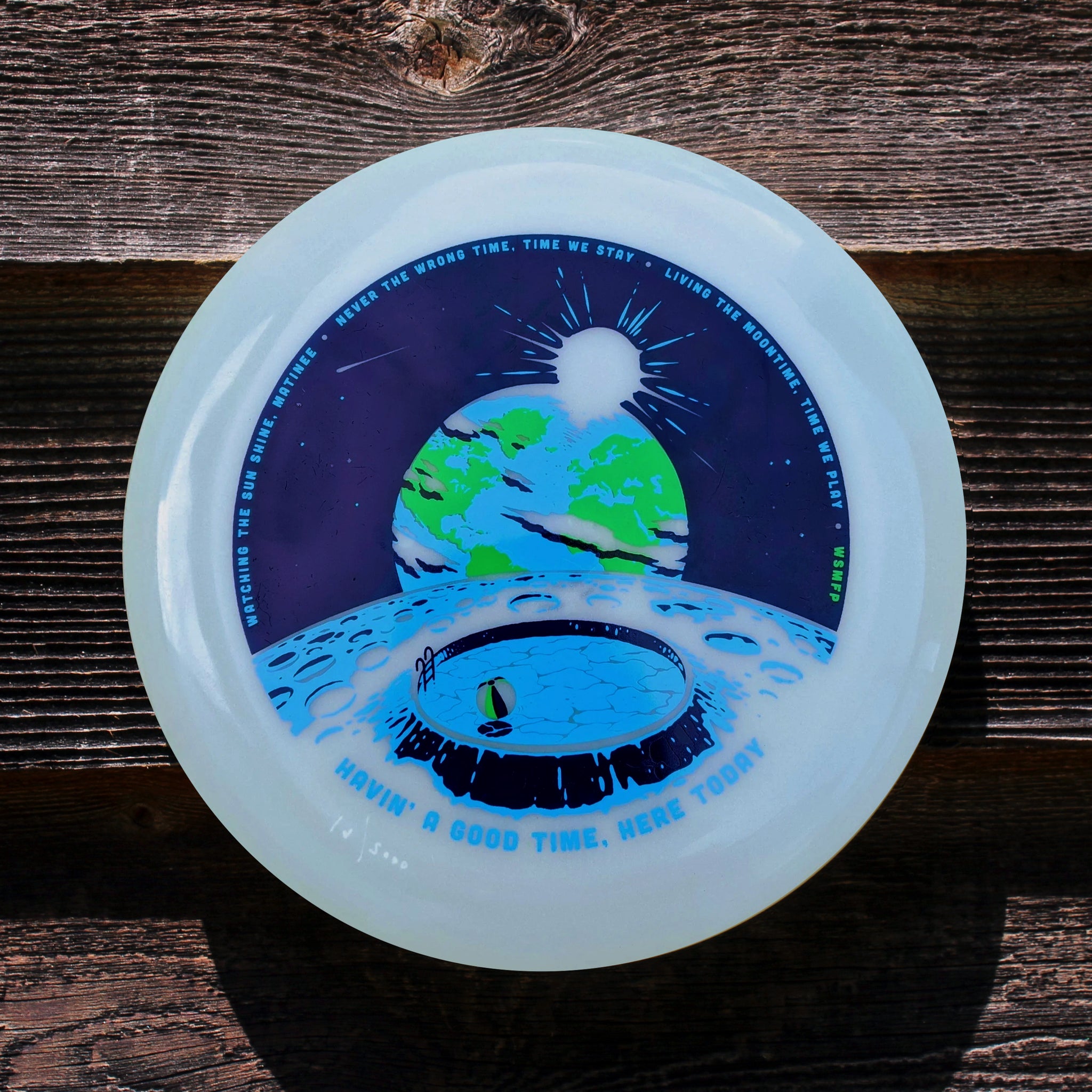 PORCH SONG Poster Art Frisbee 175gm glow / widespread panic