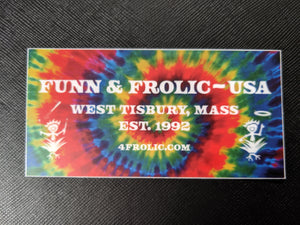 Funn & Frolic sticker