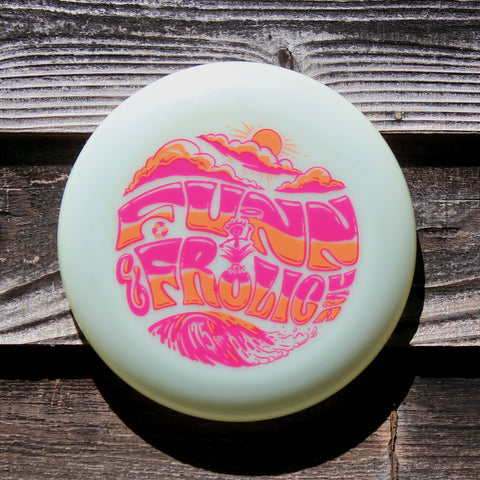 FUNN & FROLIC 175gm glow / ultimate frisbee